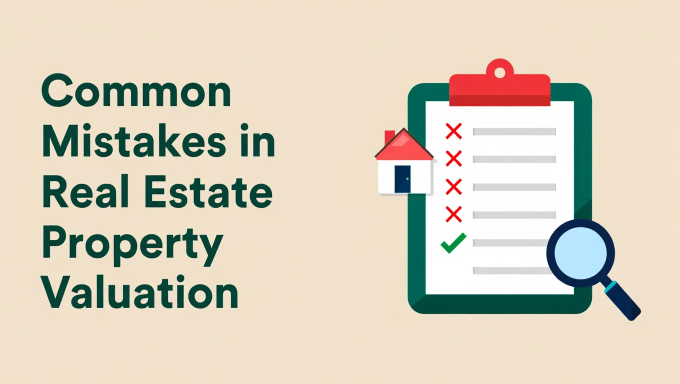 Common Mistakes in Real Estate Property Valuation